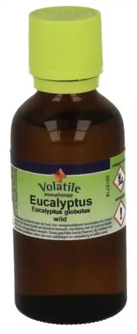De Online Drogist Volatile eucalyptus wild (eucalyptus globulus) 50ml aanbieding