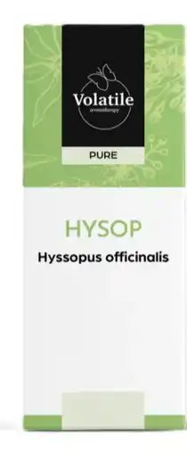 De Online Drogist Volatile hysop (hyssopus officinalis) 5ml aanbieding
