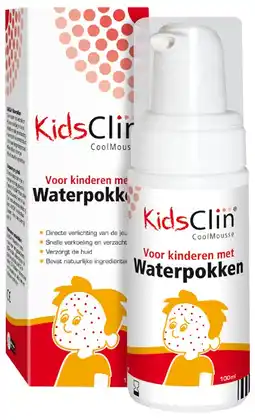 De Online Drogist Kidsclin coolmousse waterpokken aanbieding