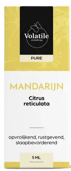 De Online Drogist Volatile mandarijn (citrus reticulata) 5ml aanbieding