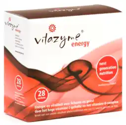 De Online Drogist Vitazyme energy sachets 28st aanbieding
