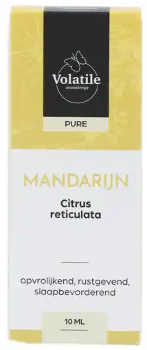 De Online Drogist Volatile mandarijn (citrus reticulata) 10ml aanbieding