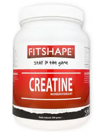 De Online Drogist Fitshape creatine monohydraat 500gr aanbieding