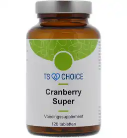 De Online Drogist Ts choice cranberry super tabletten aanbieding