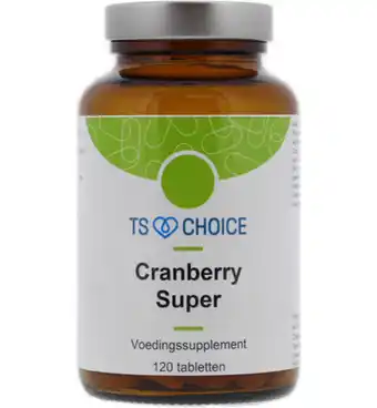 De Online Drogist Ts choice cranberry super tabletten aanbieding