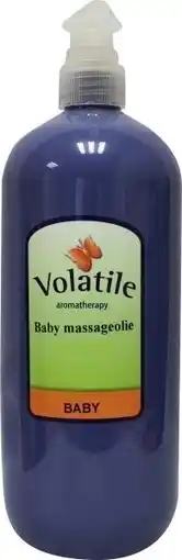 De Online Drogist Volatile baby massage-olie met mandarijn 1l aanbieding