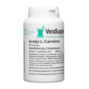De Online Drogist Verasupplements acetyl l carnitine capsules aanbieding