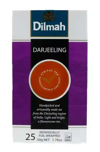 De Online Drogist Dilmah darjeeling thee zakjes 25st aanbieding