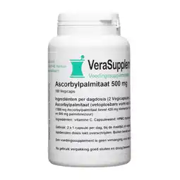 De Online Drogist Verasupplements ascorbylpalmitaat 500mg capsules aanbieding