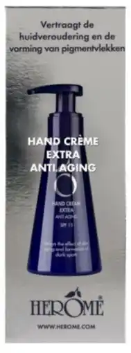 De Online Drogist Herome handcreme extra pomp aanbieding
