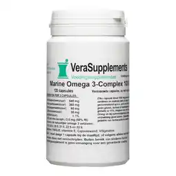 De Online Drogist Verasupplements marine omega 3 complex 1000 mg capsules aanbieding