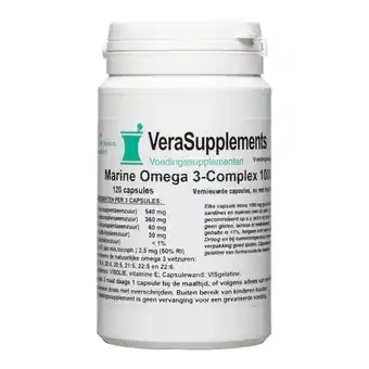 De Online Drogist Verasupplements marine omega 3 complex 1000 mg capsules aanbieding