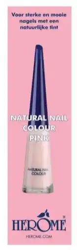 De Online Drogist Herome natural nailcolor pink aanbieding