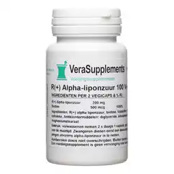 De Online Drogist Verasupplements r+ alfa-liponzuur capsules aanbieding
