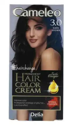 De Online Drogist Cameleo creme permanente kleuring 3.0 donker bruin aanbieding