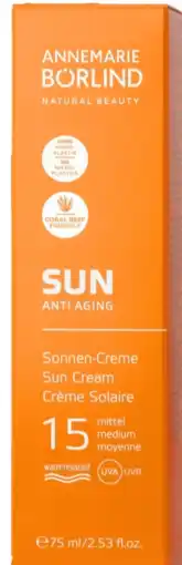 De Online Drogist Borlind zonnecreme spf15 75ml aanbieding