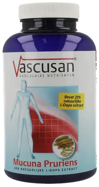 De Online Drogist Vascusan mucuna pruriens vegicaps aanbieding