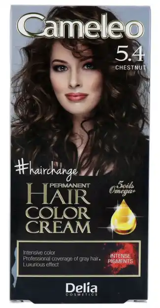 De Online Drogist Cameleo creme permanente haarkleuring 5.4 kastanje aanbieding