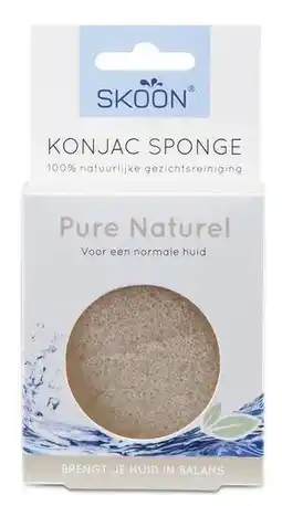 De Online Drogist Skoon konjac sponge pure natural aanbieding