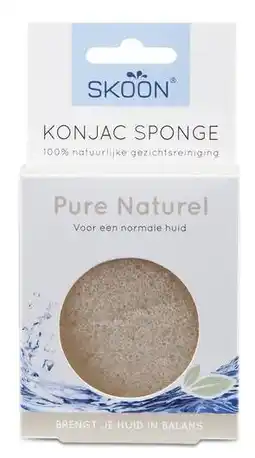 De Online Drogist Skoon konjac sponge pure natural aanbieding