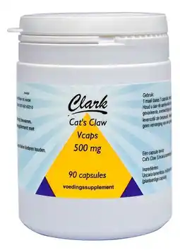 De Online Drogist Clark cats claw 500mg aanbieding
