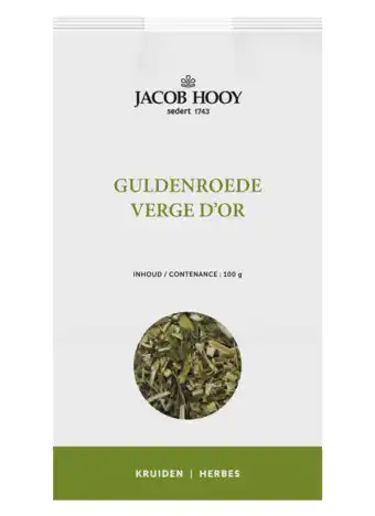De Online Drogist Jacob hooy guldenroede 100gr aanbieding