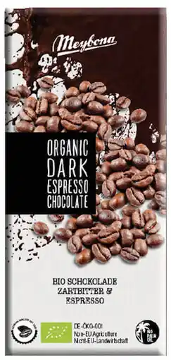 De Online Drogist Meybona organic dark espresso chocolate aanbieding