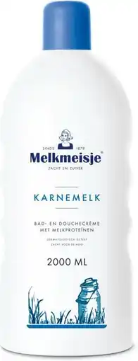De Online Drogist Melkmeisje karnemelk bad- en douchecrème aanbieding
