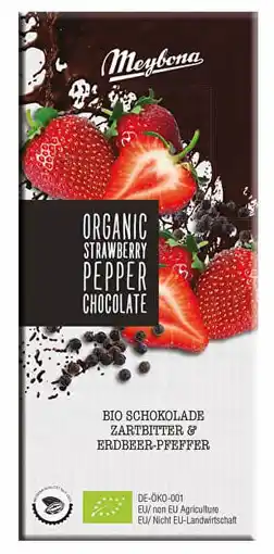 De Online Drogist Meybona organic strawberry pepper chocolate aanbieding