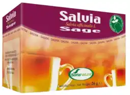 De Online Drogist Soria natural kruidenthee salie zakjes aanbieding
