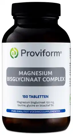 De Online Drogist Proviform magnesium bisglycinaat complex tabletten aanbieding