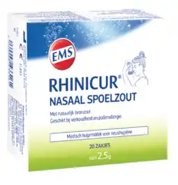 De Online Drogist Rhinicur nasaal spoelzout sachets aanbieding