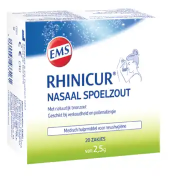 De Online Drogist Rhinicur nasaal spoelzout sachets aanbieding