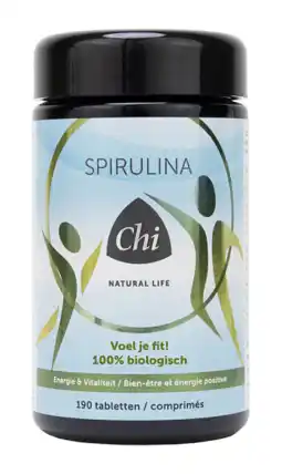 De Online Drogist Chi spirulina 500mg tabletten aanbieding