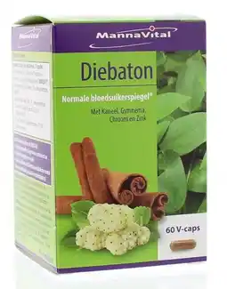 De Online Drogist Mannavital diebaton vegacaps aanbieding