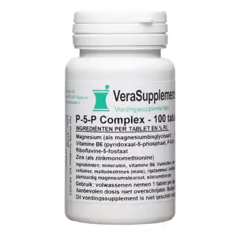 De Online Drogist Verasupplements p-5-p complex tabletten aanbieding