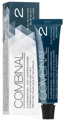De Online Drogist Combinal wenkbrauw- en wimperverf blauw/zwart aanbieding