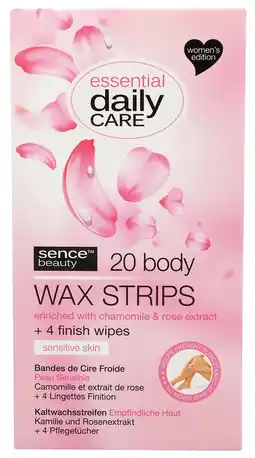 De Online Drogist Sencebeauty wax strips body aanbieding