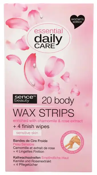 De Online Drogist Sencebeauty wax strips body aanbieding