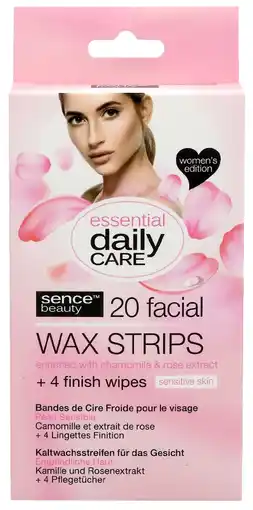 De Online Drogist Sencebeauty wax strips gezicht aanbieding