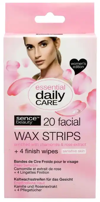 De Online Drogist Sencebeauty wax strips gezicht aanbieding