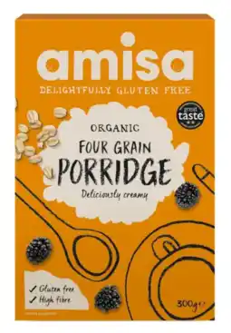 De Online Drogist Amisa four grain porridge aanbieding