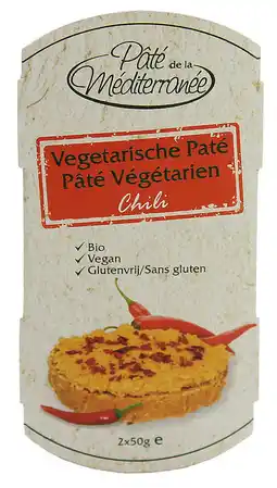 De Online Drogist Pate de la mediterranee vegetarische paté chili aanbieding