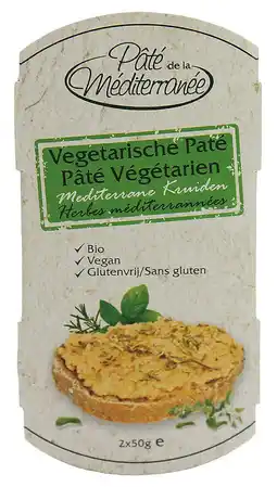 De Online Drogist Pate de la mediterranee vegetarische paté mediterrane kruiden aanbieding