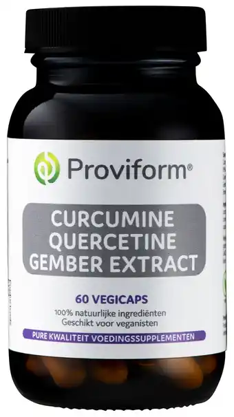 De Online Drogist Proviform curcumine quercetine gember extract capsules aanbieding