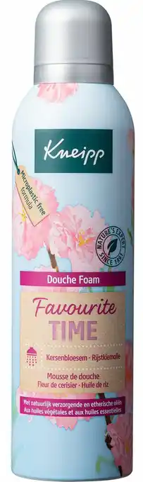 De Online Drogist Kneipp douche foam cherry blossom aanbieding