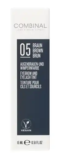 De Online Drogist Combinal wenkbrauw- en wimperverf bruin aanbieding