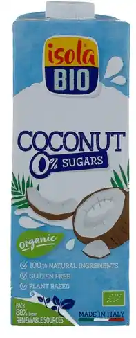 De Online Drogist Isola kokosdrank ongezoet aanbieding