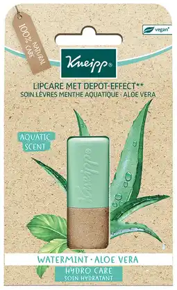 De Online Drogist Kneipp lippenbalsem watermint-aloë vera aanbieding