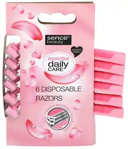 De Online Drogist Sencebeauty wegwerpscheermesjes aanbieding